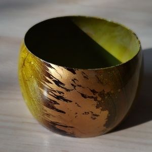 Green & Gold Bangle